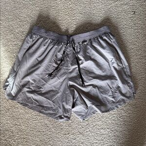 Nike - Men's Gray Running Shorts